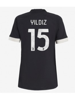 Billige Juventus Kenan Yildiz #15 Tredjedrakt Dame 2023-24 Kortermet